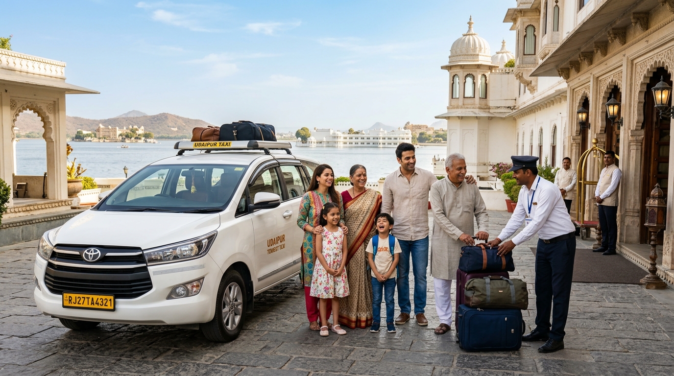 Family Taxi Service in Udaipur