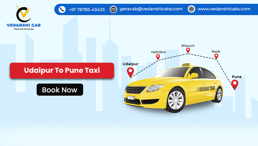 Udaipur to Pune Taxi