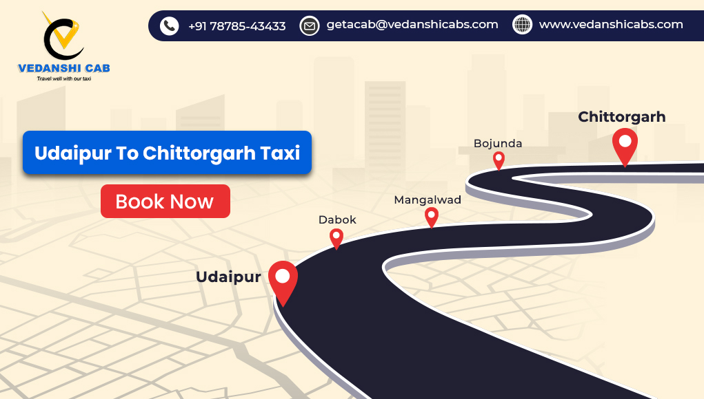 Udaipur to Chittorgarh Taxi