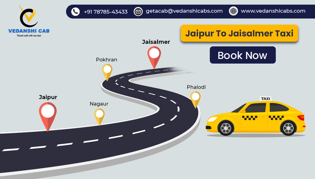 Jaipur to Jaisalmer Taxi