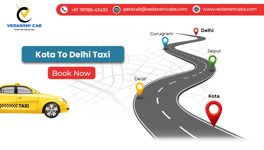 Kota to Delhi Taxi