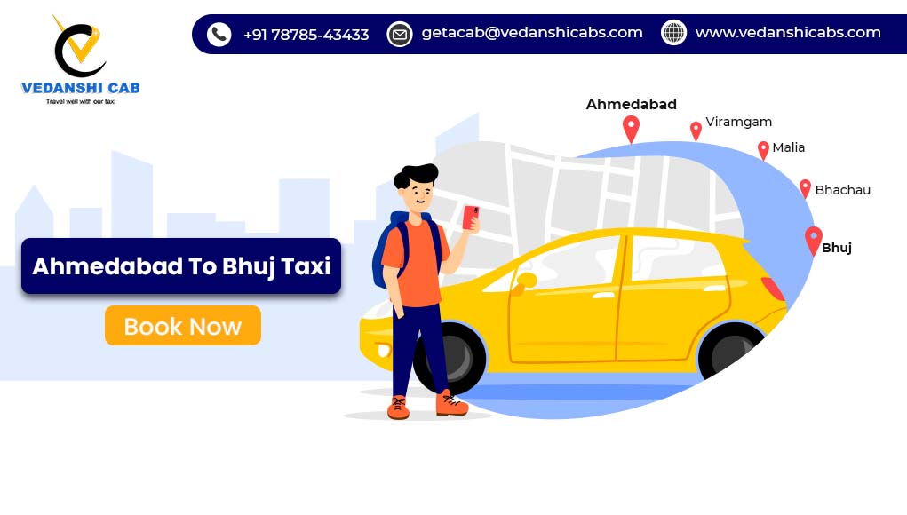 Ahmedabad to Bhuj Taxi
