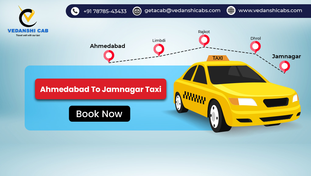 Ahmedabad to Jamnagar Taxi