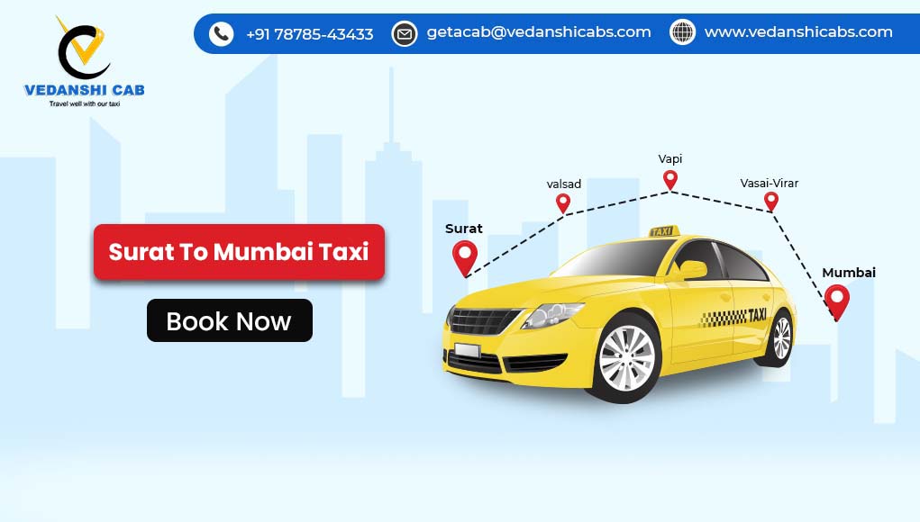 Surat to Mumbai Taxi