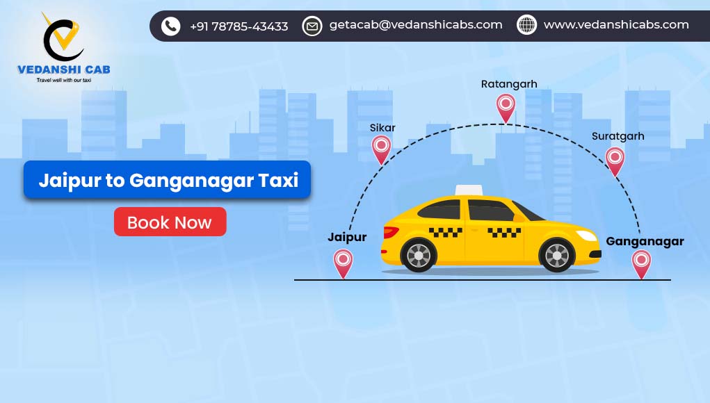 Jaipur to Ganganagar Taxi