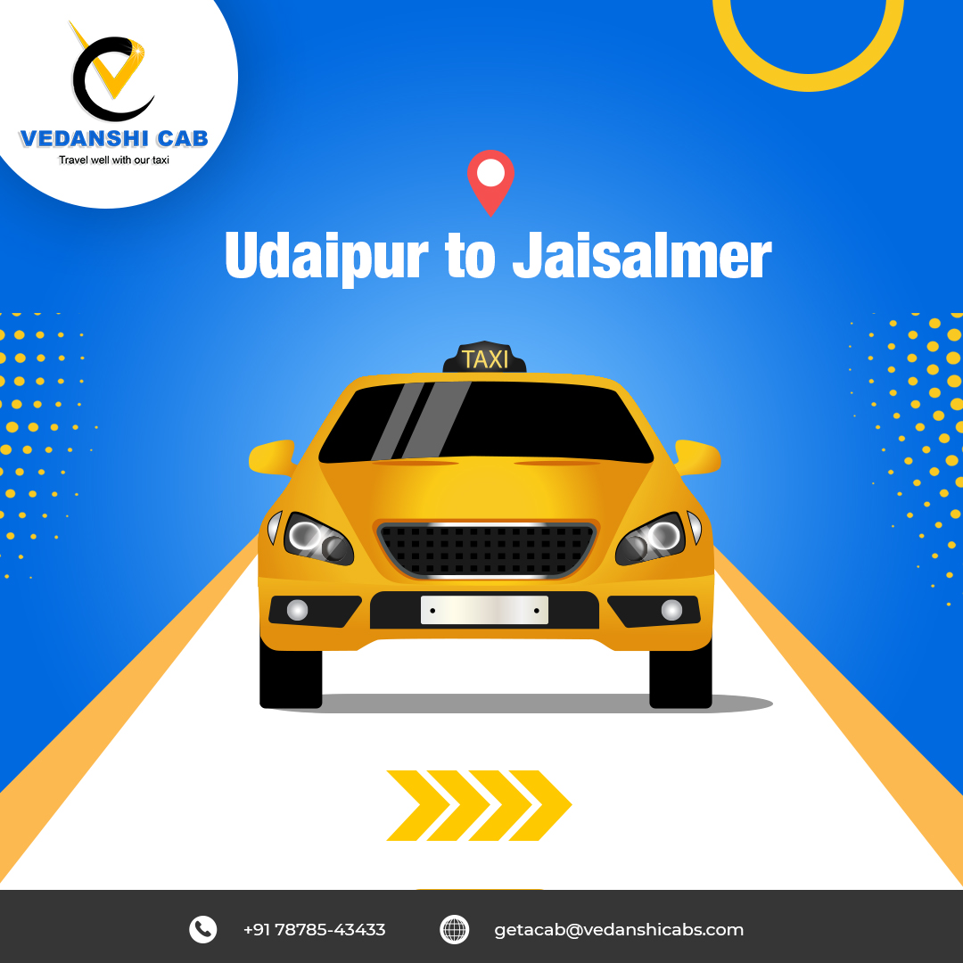 Udaipur to Jaisalmer Taxi