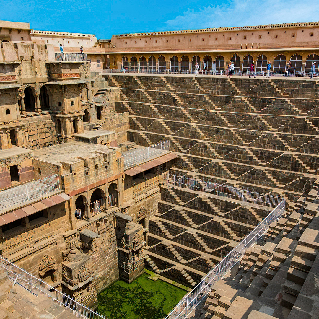 Chand Baori Step Well (Abhaneri)